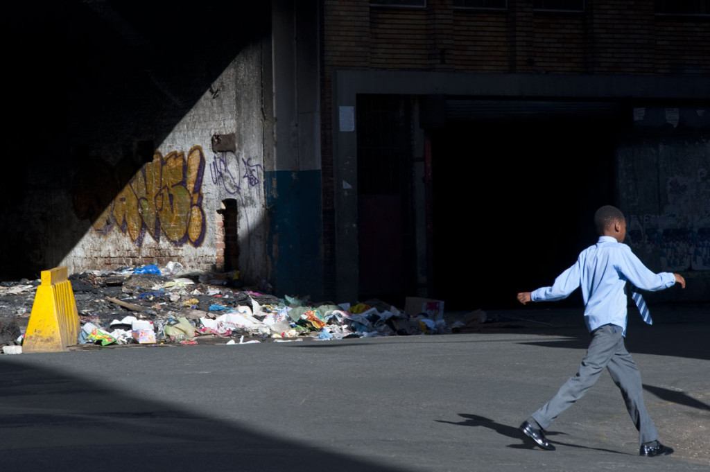 Johannesburg inner city, South Africa. 2013.