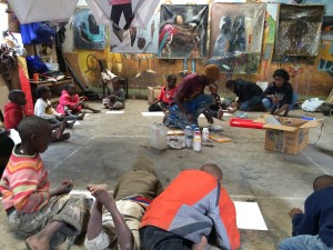 Kids Club at Wanjukuu Art Centre