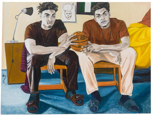 JordanCasteelAshamore+Brothers,+54+x+72+in,+Oil+on+Canvas,+2015