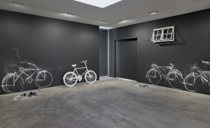 RobinChalkBike2015 installation view