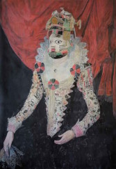 WoleLagunjuBird-of-the-deities-2015-67-x-46-ins-