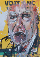 Dathini-Mzayiya_Untitled-No-1_2011_Oil-on-board_83-x-60-cm_No-96