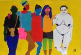 TessaMarsSelf-portrait-with-New-Friends2015