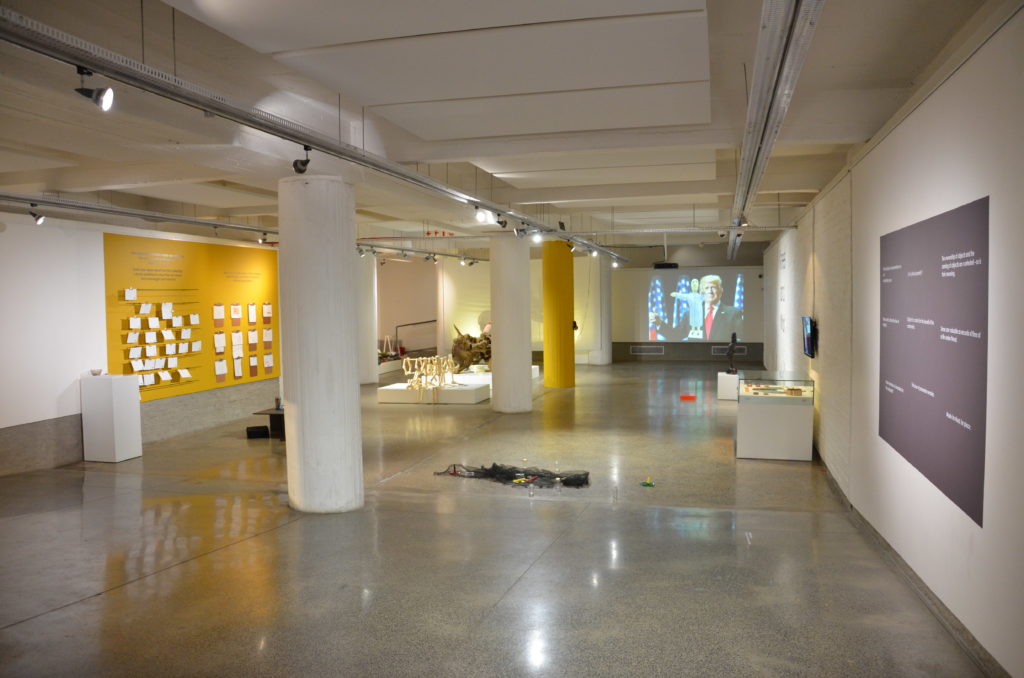 lihlanOvertime, installation shot, Wits Art Museum, Johannesburg