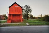Amanda Williams, Flamin’ Red Hots from Color(ed) Theory Suite, 2014–15.