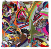 Barend-De-Wet_Maximal-Knitting-i_2012_100-Acrylic-Wool-and-Acrylic-Paint-on-Board_122-x-124-cm