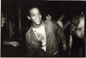 BOOM Jean dancing at the Mudd Club with painted t-shirt, 1979 Courtesy Nicholas Taylor_preview