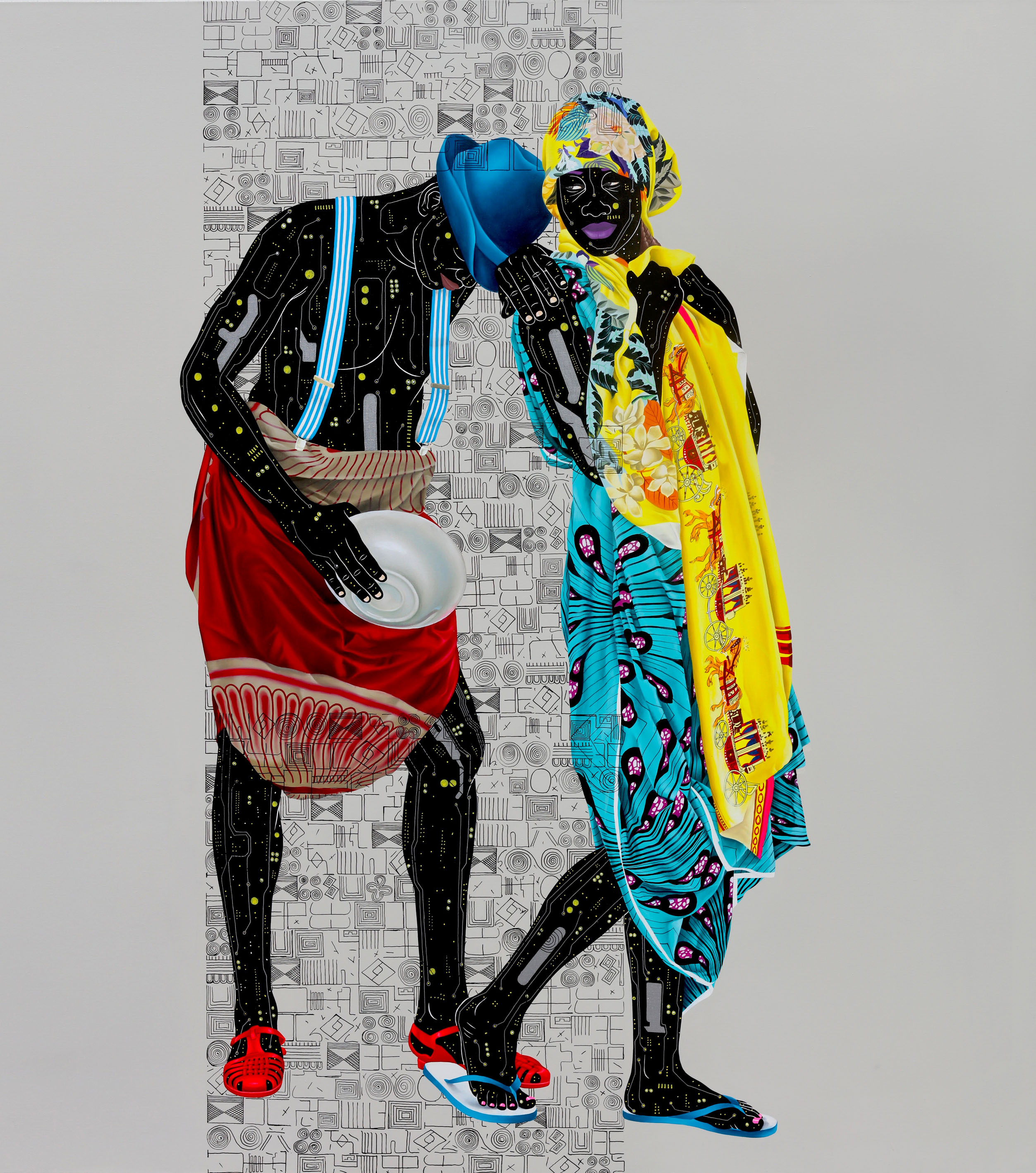 The Artwork of Eddy Kamuanga Ilunga - AFRICANAH.ORG