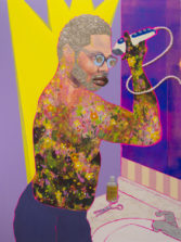 Devan Shimoyama, “Michael” (2018) (image courtesy Richard Gerrig, Timothy Peterson, and the artist)