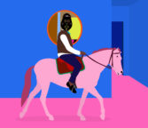 Matt7Dennis-Osadebe-Gentle-Man-on-a-Horse-Indoors-