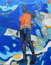 Jean David Nkot, 'PO. Box. Labyrinthe.com', 2018