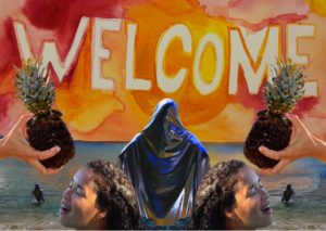 Alberta Whittle, Meditation on Welcome, 2018