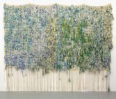 igSurah-al-Kafirun-III-part-one---two--2016--Woven-nylon-rope--beads-and-string--292-x-180cm-back--at-Frieze-NY