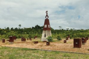 Marcel Pinas Moiwana Monument 2007