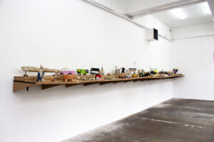 Under Projects - Installation view of Sculptures of Cars (02), 13 October 2022